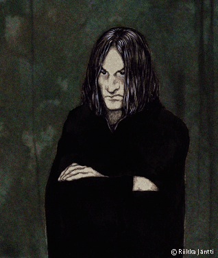 Severus Snape, artwork by Riikka Jantti.