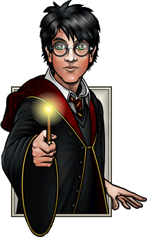 Harry Potter, Wizard of the Month for October 2007, copyright Lightmaker.