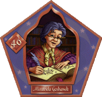 Famous spell book writer Miranda Goshawk is born