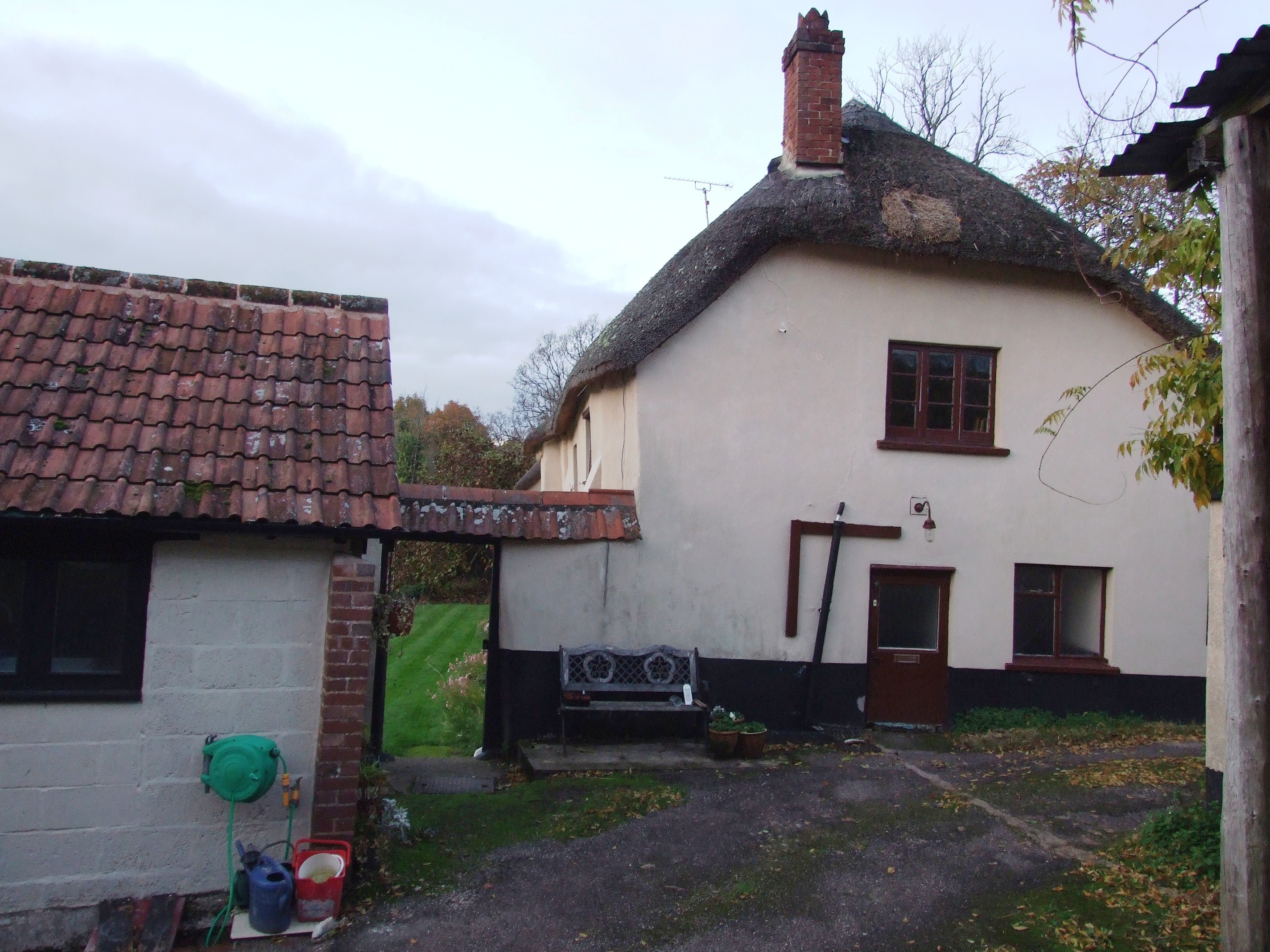 Farmyard, the Burrow Hill Farm, Devon