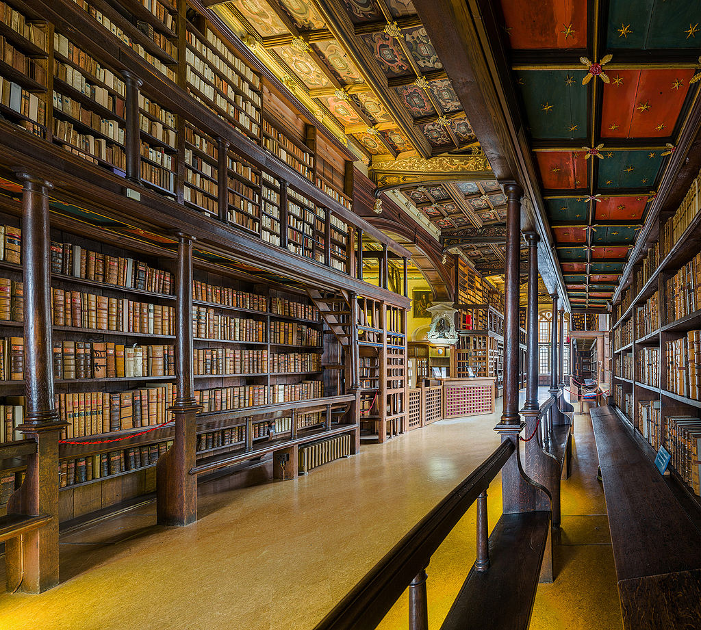 Duke Humfrey’s Library Interior 3, BodleianLibrary, Oxford, UK