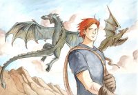 Charlie Weasley leaves Hogwarts to study dragons