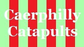 team names Caerphilly Catapults striped