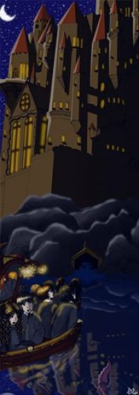 Ginny Weasley, Luna Lovegood, and Colin Creevey start their first year at Hogwarts Ginny Weasley, Luna Lovegood, and Colin Creevey start their first year at Hogwarts