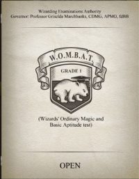 JKR-W1: WOMBAT Test 1 JKR-W1: WOMBAT Test 1