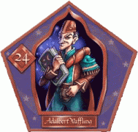 Adalbert Waffling, magical theoretician, is born Adalbert Waffling, magical theoretician, is born
