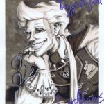 Autographed photo of Gilderoy Lockhart.