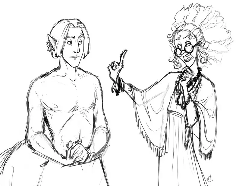 Firenze and Trelawney Firenze and Trelawney