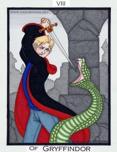 Neville slays Nagini