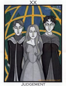 Ghosts of Cedric Diggory, Lily and James Potter.