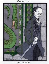 The Bloody Baron murders Helena Ravenclaw and commits suicide The Bloody Baron murders Helena Ravenclaw and commits suicide