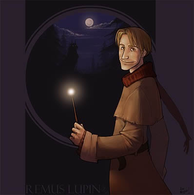 lupin with wand