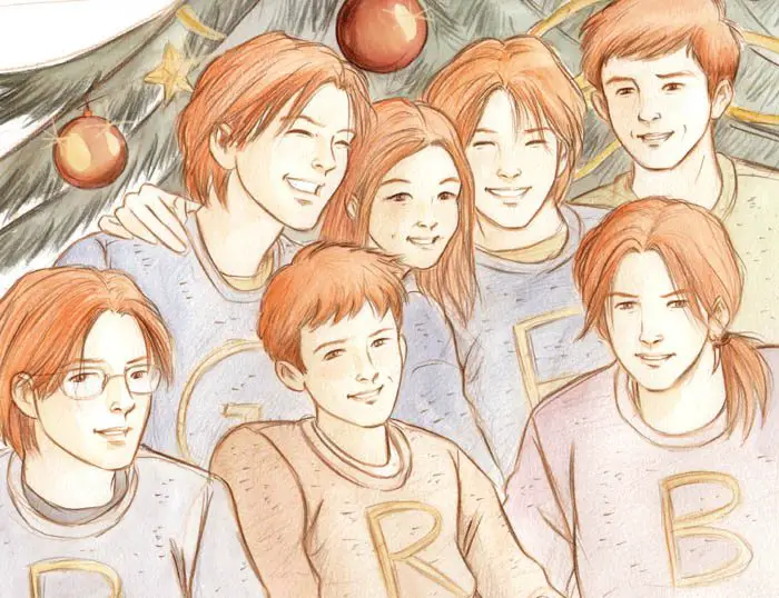 A Big Happy Weasley Family