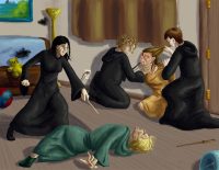 Frank and Alice Longbottom are tortured by Death Eaters