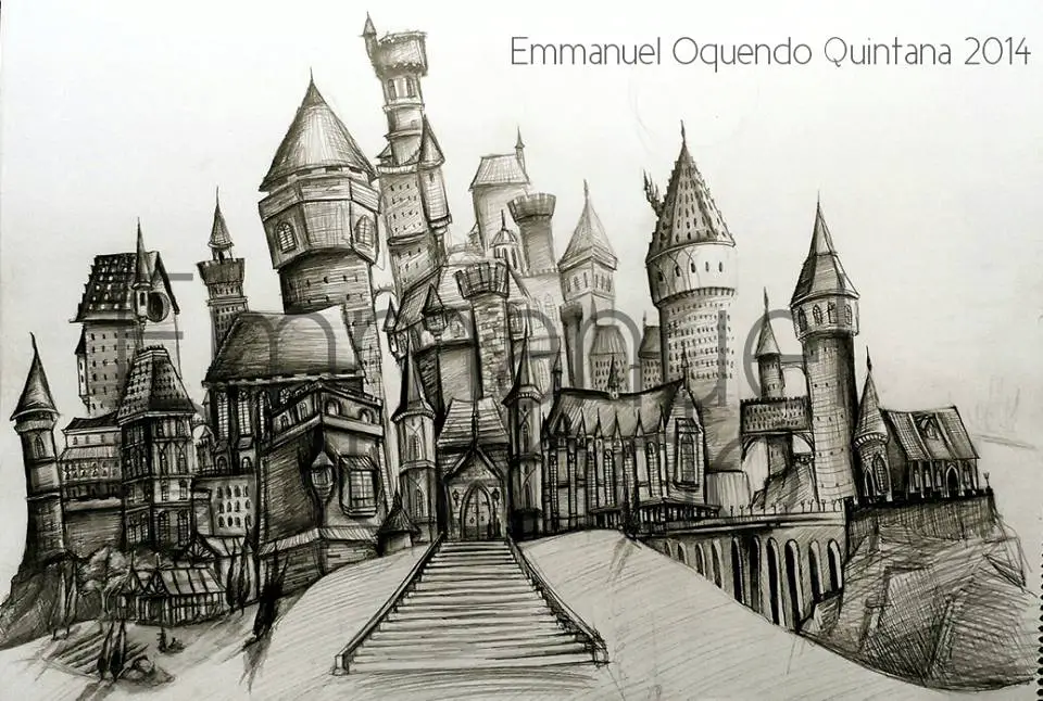 Hogwarts Castle- Sketch