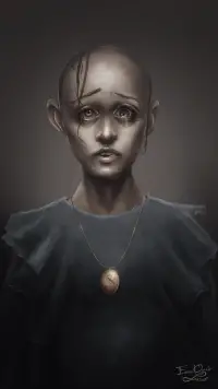 Merope Gaunt sells Slytherin’s locket to Borgin and Burkes Merope Gaunt sells Slytherin’s locket to Borgin and Burkes