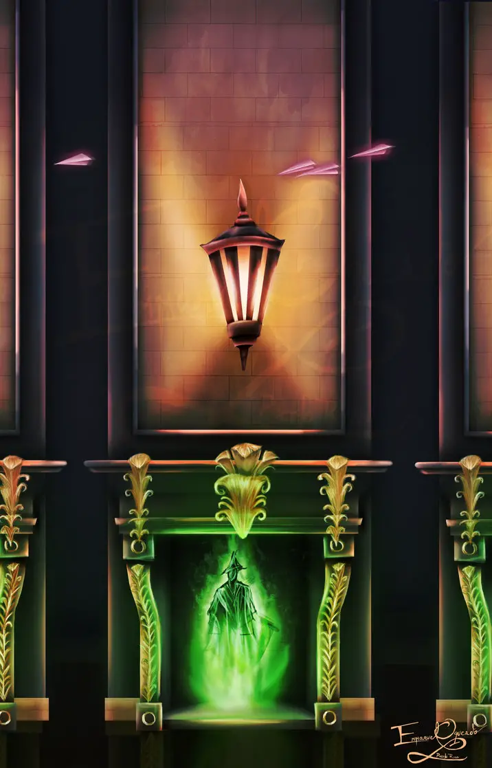 Ministry of Magic Floo Fireplace Ministry of Magic Floo Fireplace