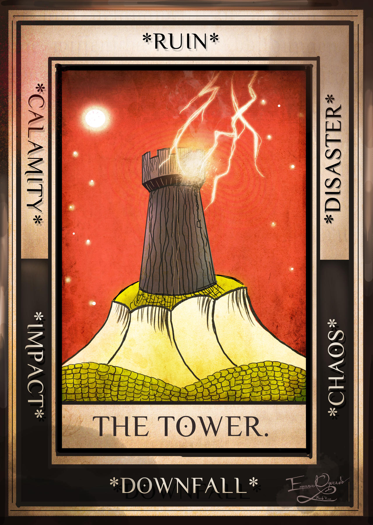 the_lightning_struck_tower_by_emmanuel7_d6tqes1-fullview