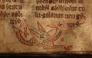 wyvern-14th-century-welsh-manuscript