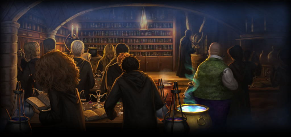 Pottermore – Felix Felicis Potions Class