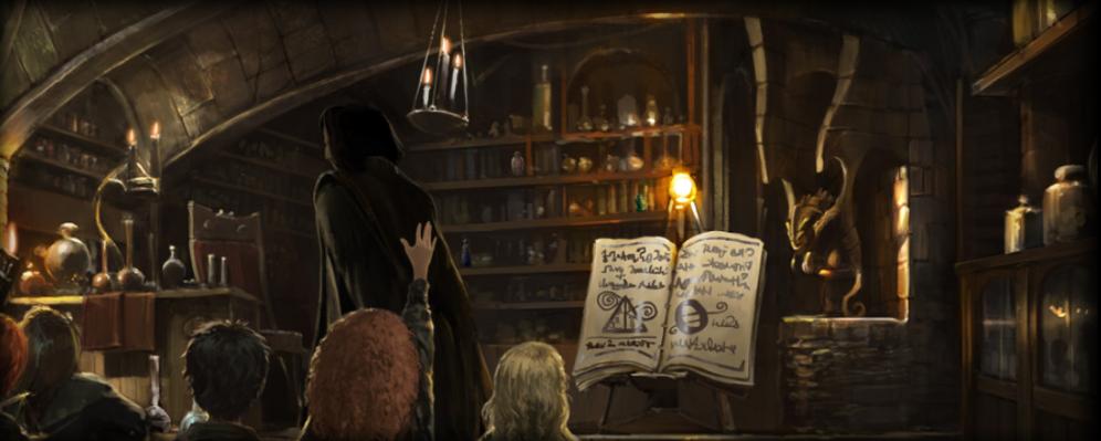 Pottermore First Potions Class Snape