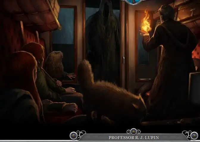 Pottermore – Lupin Dementor Fire Train