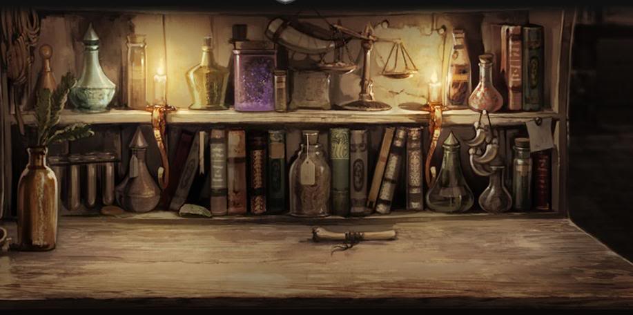 Pottermore Potions Table