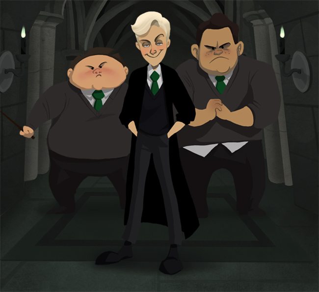 I sorta feel like I'm hating on Draco at this point. OH WELL