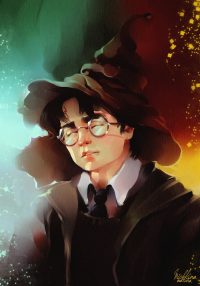 Harry Potter is Sorted into Gryffindor