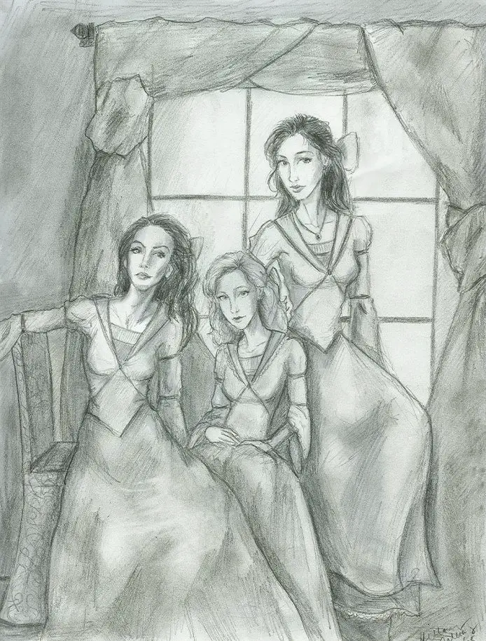 Bellatrix, Narcissa, and Andromeda