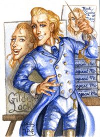 Gilderoy Lockhart’s book signing at Flourish and Blotts