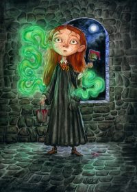 Ginny is possessed by Tom Riddle in his diary Ginny is possessed by Tom Riddle in his diary