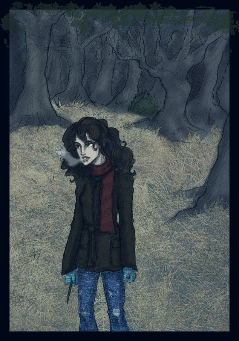 hermione in the woods- dh