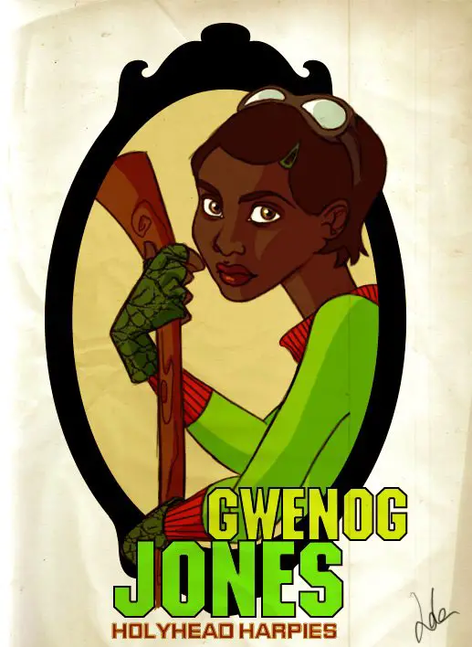 HP: Gwenog Jones Poster HP: Gwenog Jones Poster