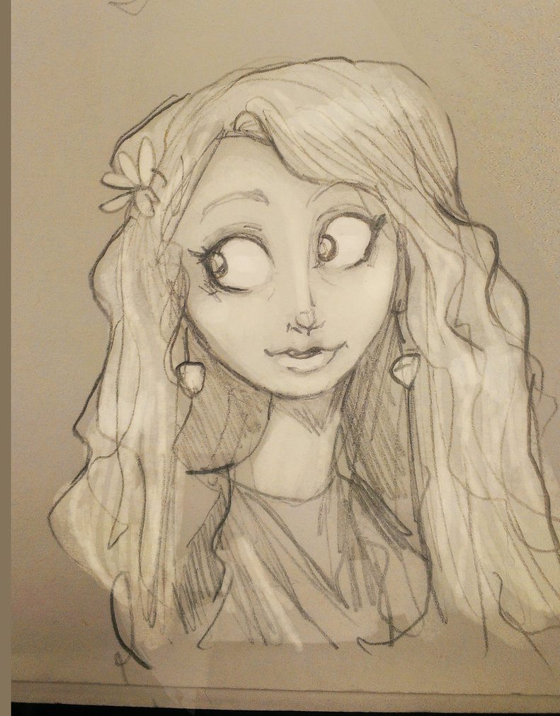 luna lovegood sketch