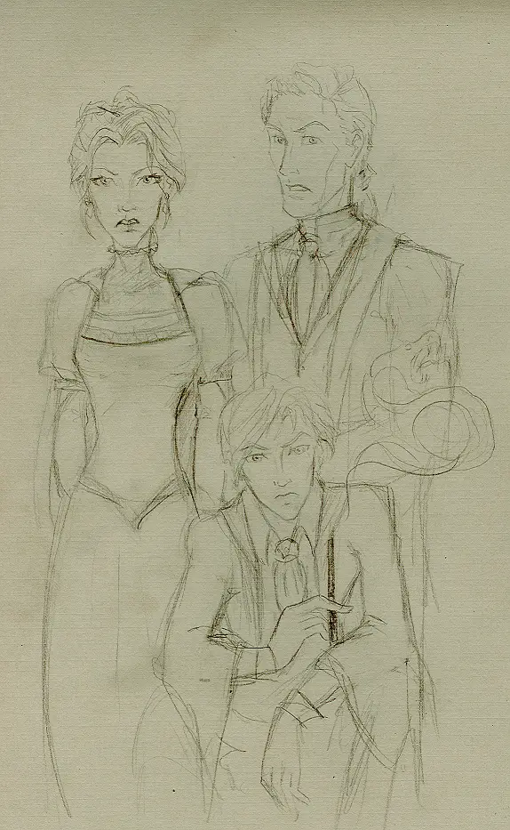 Malfoy family portrait