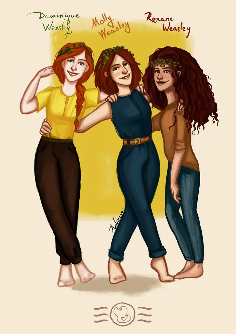 Next generation – the Weasley girls