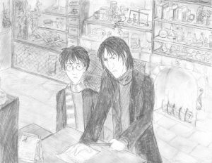 Snape discovers Harry's possession of the Marauder's Map.