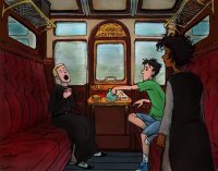 Albus Potter and Scorpius Malfoy meet and become friends on the Hogwarts Express