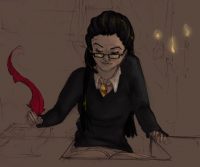 Minerva McGonagall starts her first year at Hogwarts