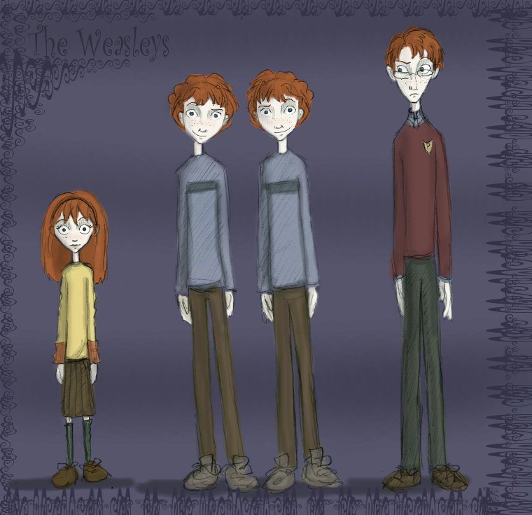 Tim Burton’s The Weasleys