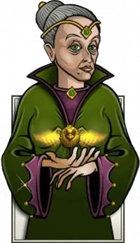 Elfrida Clagg, Chieftainess of the Warlocks’ Council, is born (incorrect FW card date)