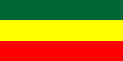 Abyssinia (Ethiopia) flag
