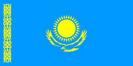 Kazakhstan flag