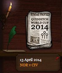 Quidditch World Cup 2014 Round of 16 Match 1