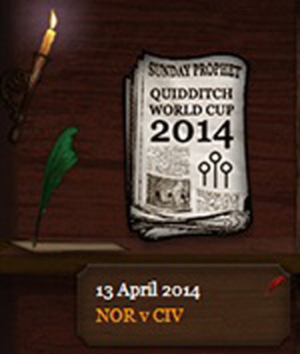 Quidditch World Cup 2014 Sunday Prophet (13 April 2014)