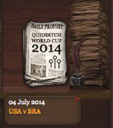 Quidditch World Cup 2014 Daily Prophet (4 July 2014)