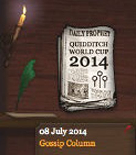Quidditch World Cup 2014 Daily Prophet (8 July 2014)