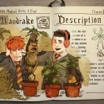 Mandrake "baby" screaming when being transplanted.