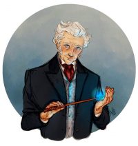 Tom Riddle gets his yew and phoenix feather wand at Ollivander’s